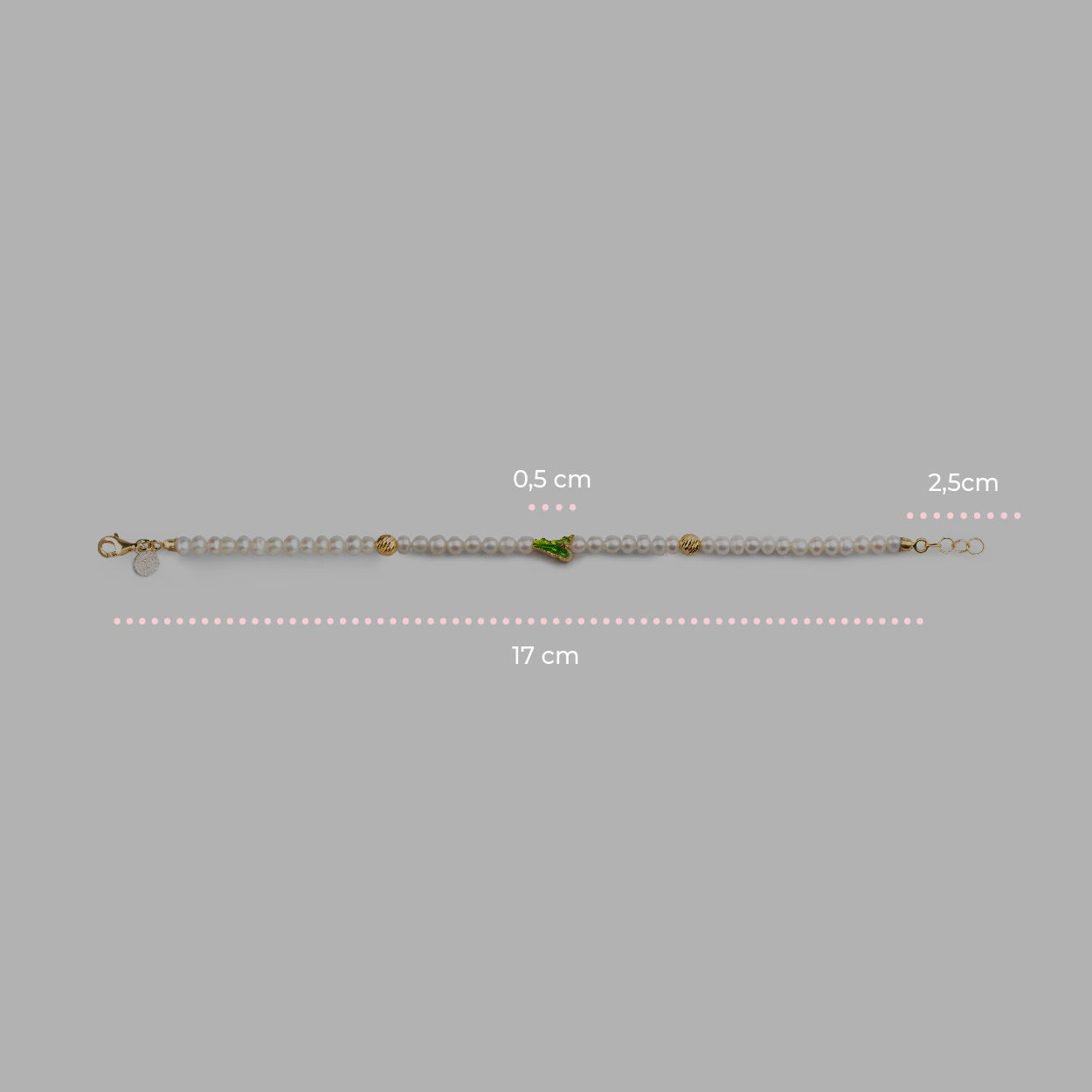 Bracciale donna in argento Isola Bella Perla Sicilia 20001422