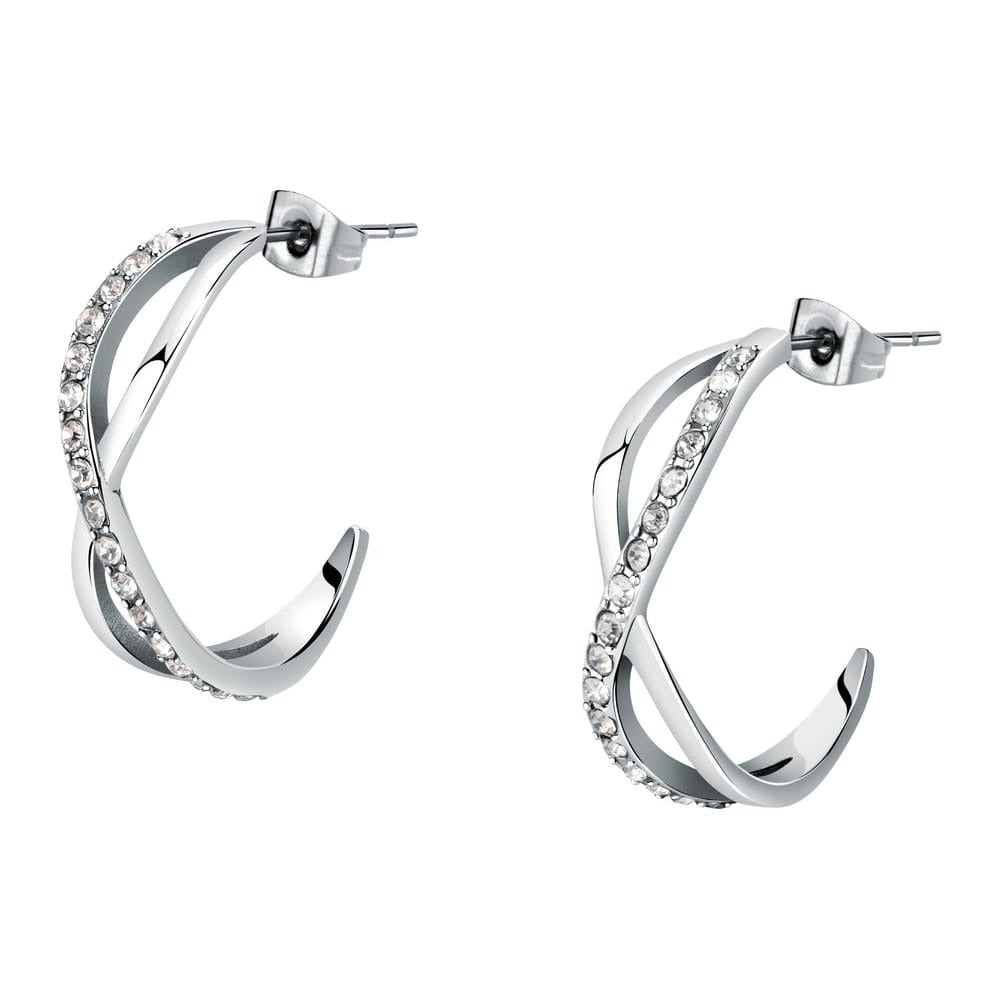 Orecchini acciaio Gioielli Morellato Creole SAVN03 - Arena Gioielli 