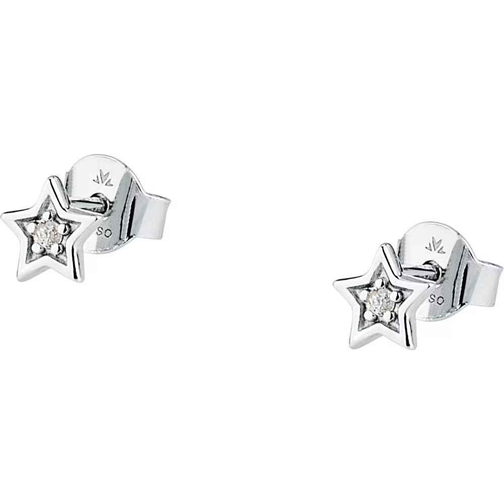 Orecchini Donna Morellato Dono a Lobo in Argento con Stella e Zircone – SAZL13 - Arena Gioielli  - Morellato