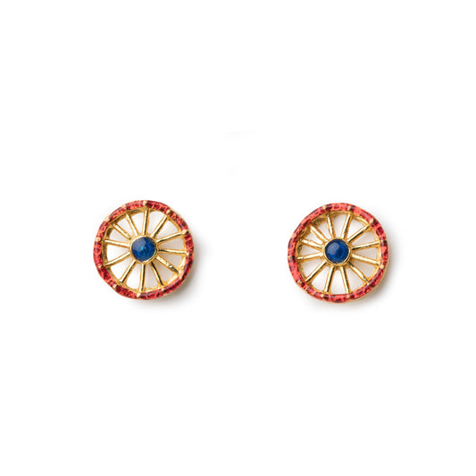Orecchini donna in argento dorato Isola Bella Ruota 20000660