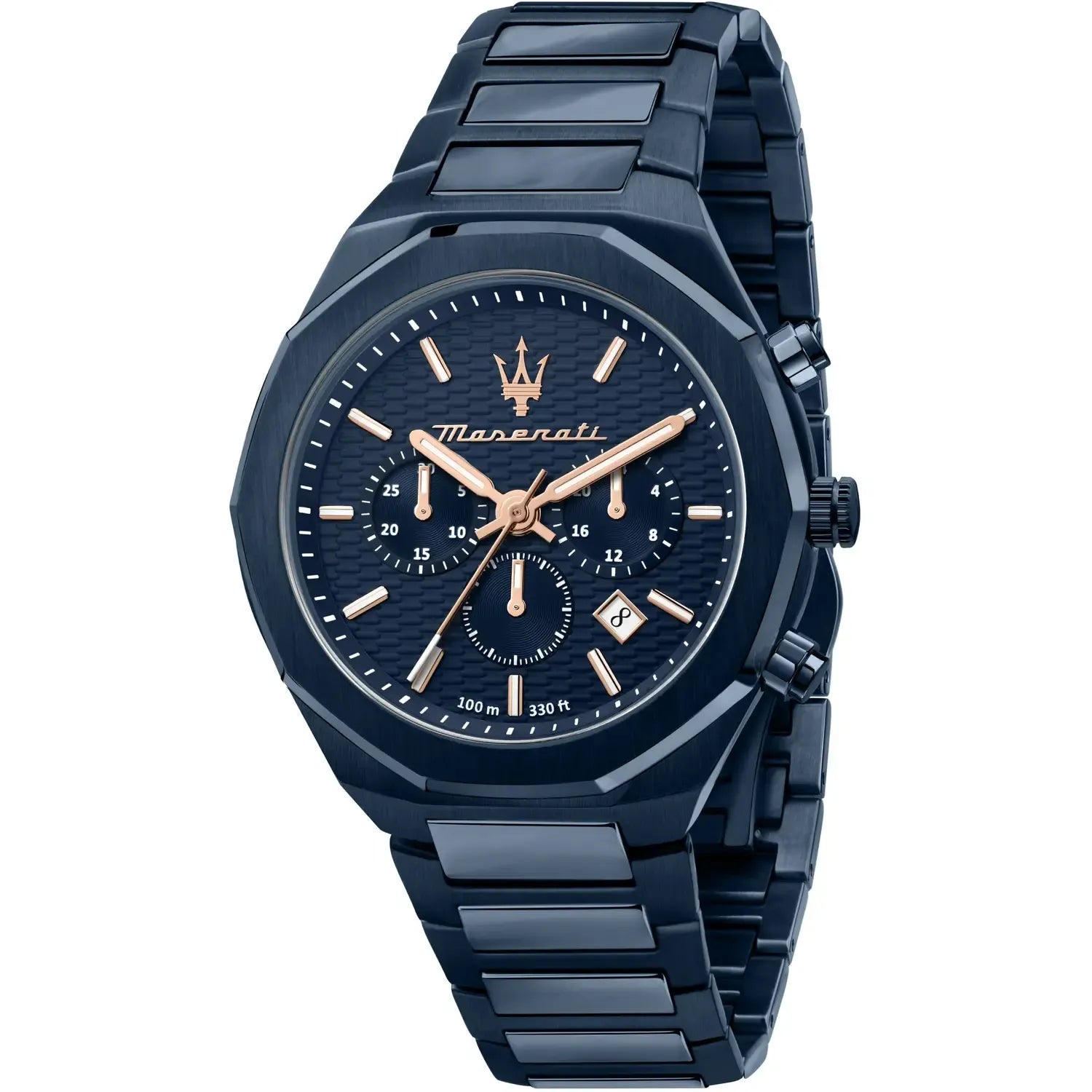 Orologio cronografo uomo Maserati Stile Blue Limited Edition R8873642008 - Arena Gioielli 