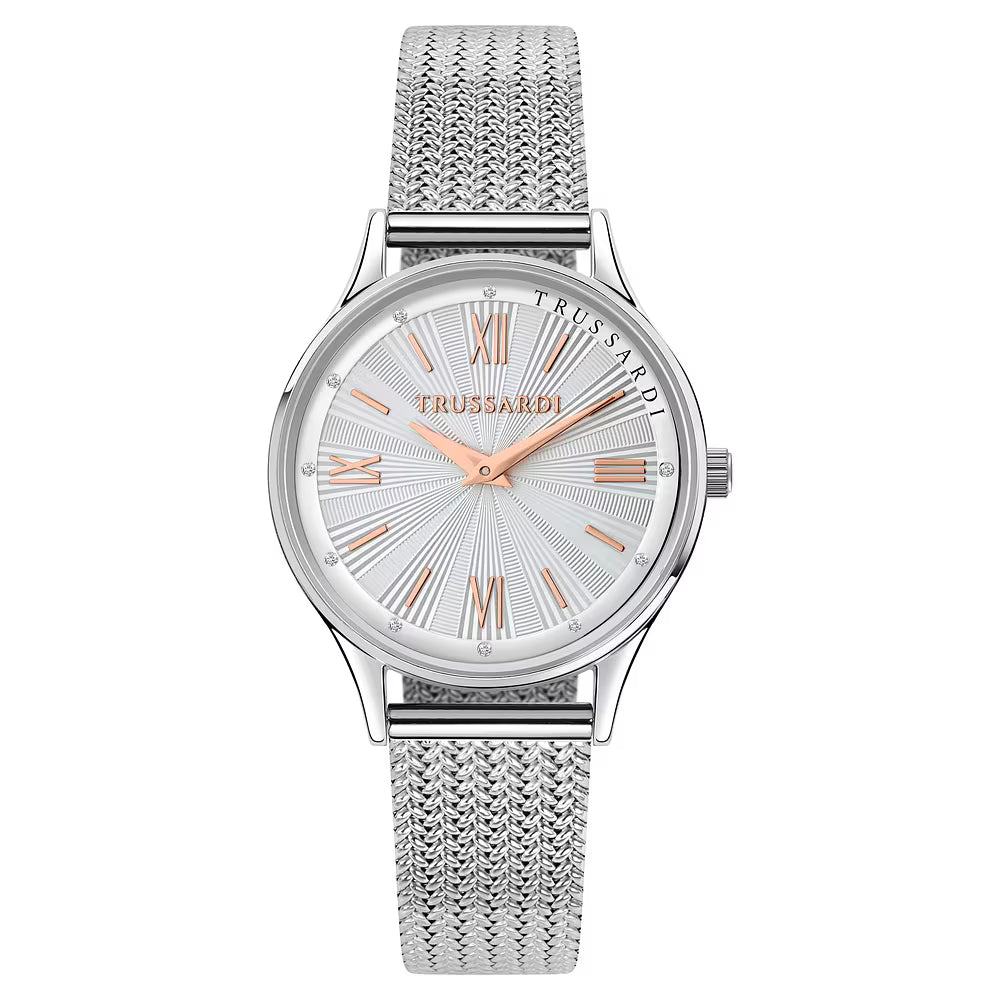 Orologio Donna Trussardi T-Star in Acciaio Silver – R2453152503 - Arena Gioielli  - Trussardi
