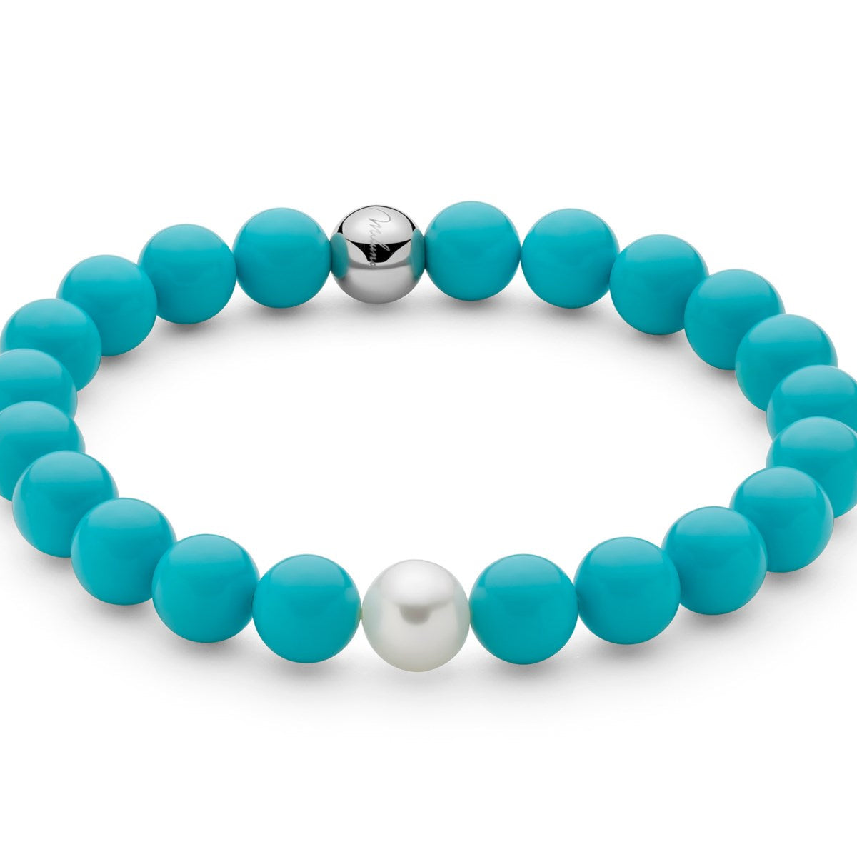 Bracciale Donna Miluna Terra e Mare Perla Turchese PBR3661 - Miluna