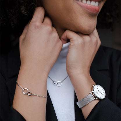 Orologio Donna Daniel Wellington Petite Sterling 32mm DW00100164 - Arena Gioielli