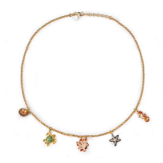 Collana donna Isola Bella Sicilia Lapilli 20001321 - Arena Gioielli 