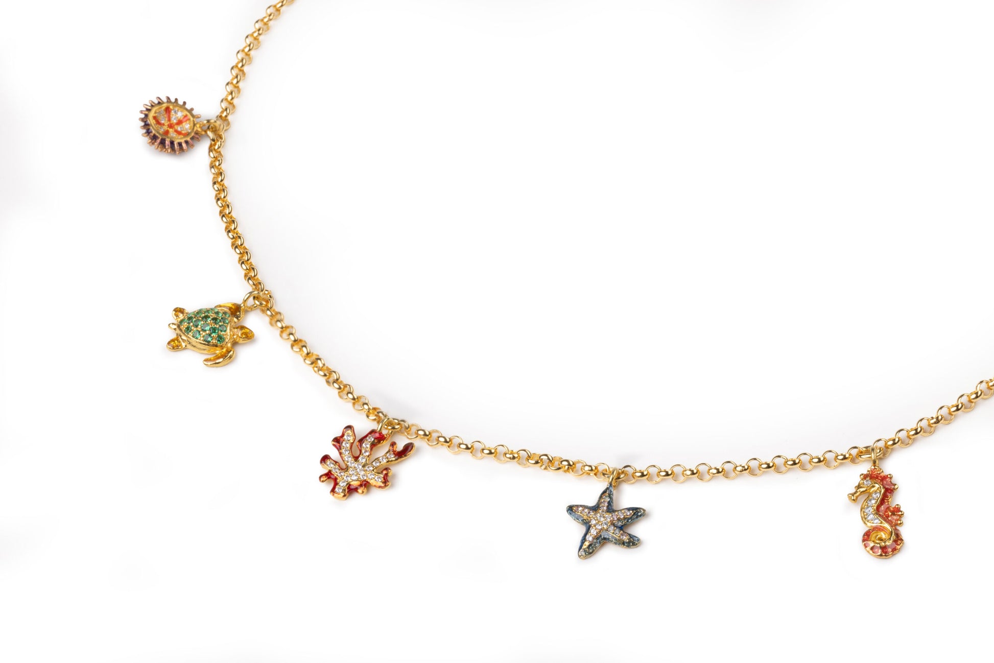 Collana donna Isola Bella Sicilia Lapilli 20001321 - Arena Gioielli 