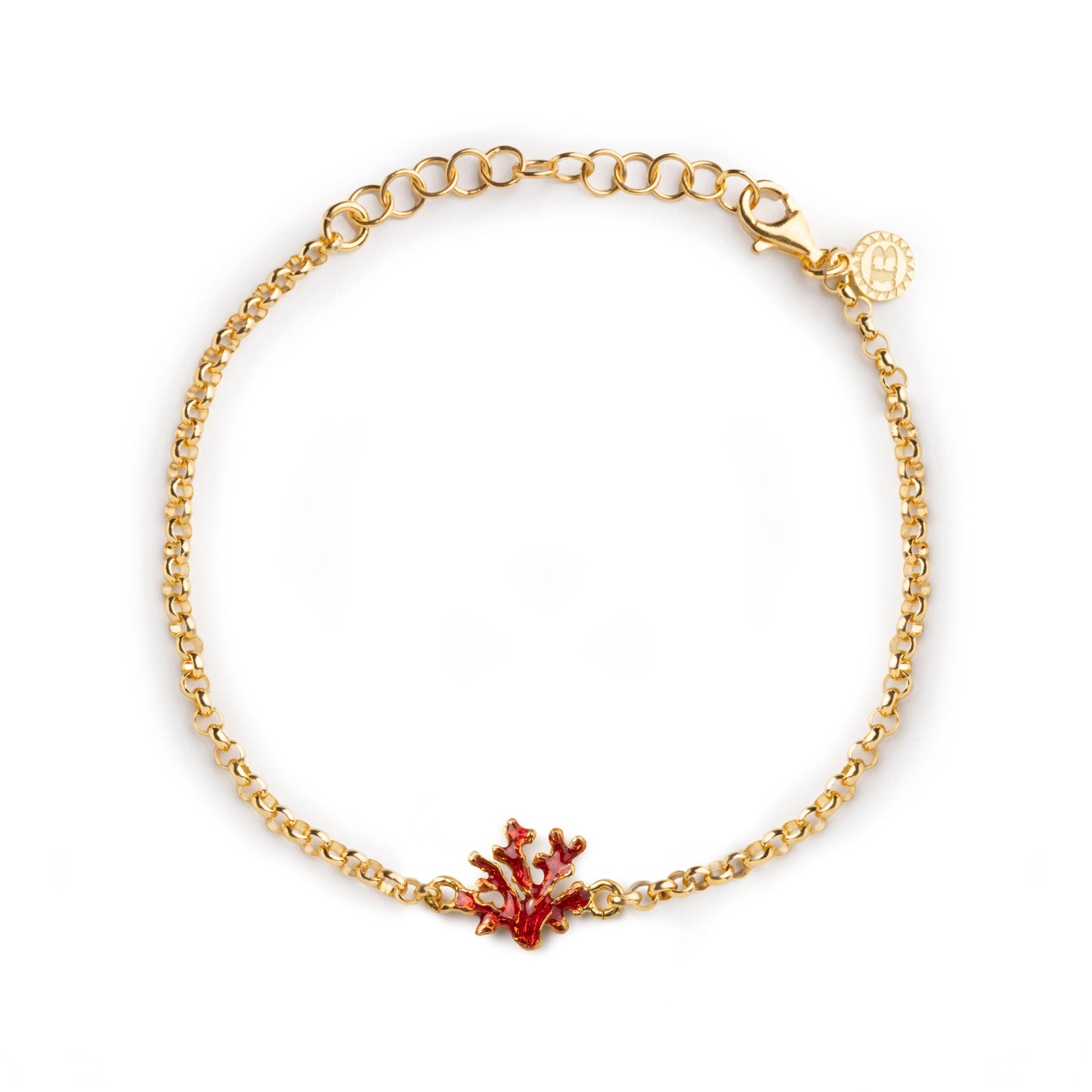 Bracciale in argento Isola Bella Corallo Smalto 20001318 - Arena Gioielli 