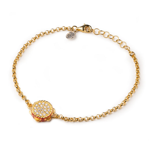 Bracciale in argento Isola Bella Tamburello Lapilli 20001324 - Arena Gioielli 