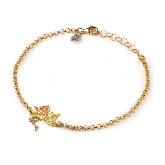 Bracciale in argento Isola Bella Trinacria Lapilli 20001326 - Arena Gioielli 