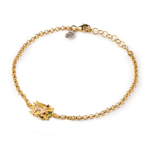 Bracciale in argento Isola Bella Mori Re Lapilli 20001328 - Arena Gioielli 