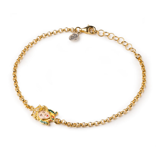 Copia del Bracciale in argento Isola Bella Mori Re Lapilli 20001329 - Arena Gioielli 