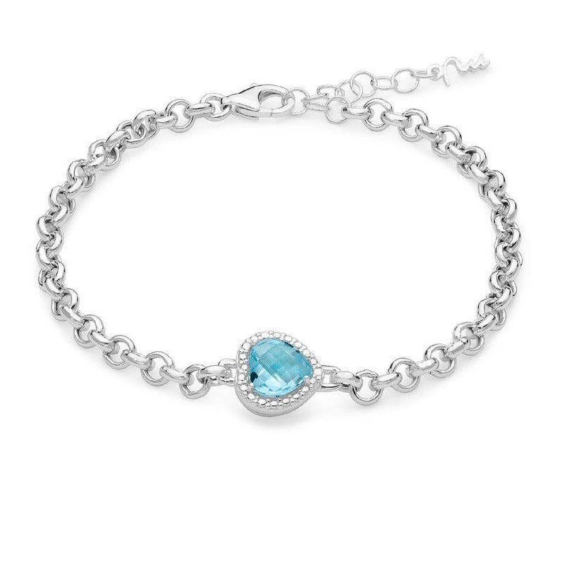 Bracciale in argento 925 GEMMA DEL CIELO - Arena Gioielli