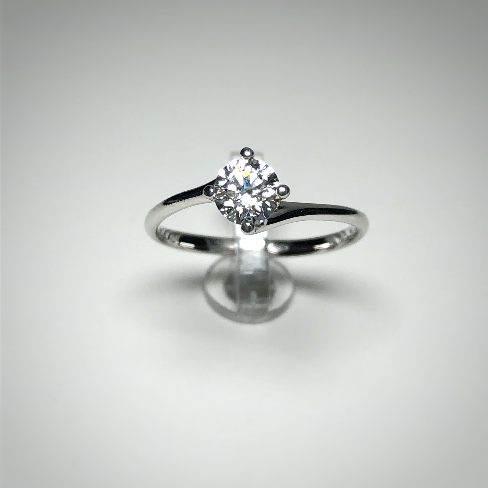 Solitario oro e zircone - Arena Gioielli