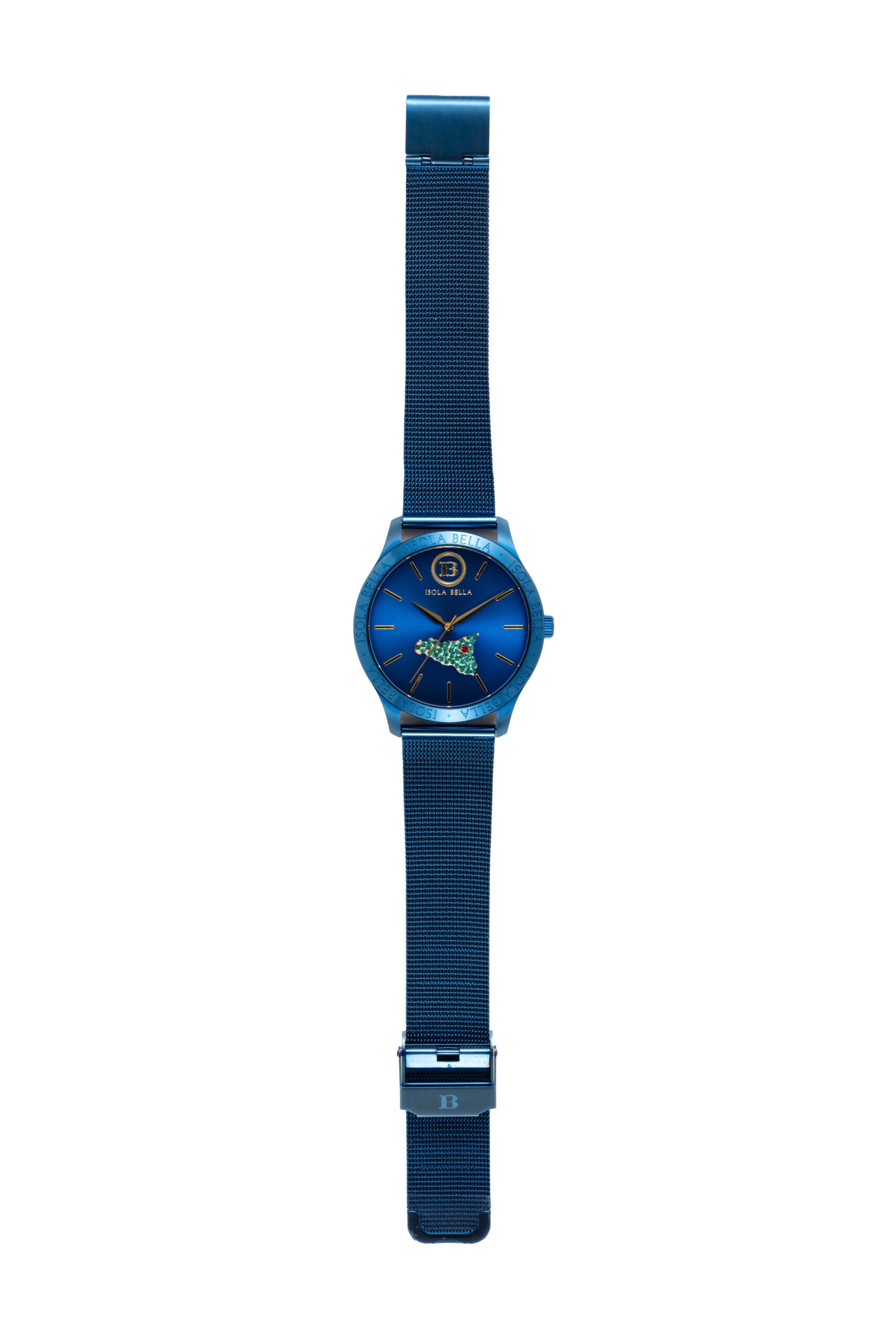 Isola Bella orologio solo tempo uomo MINI SICILIA BLU 40000096 - Arena Gioielli 