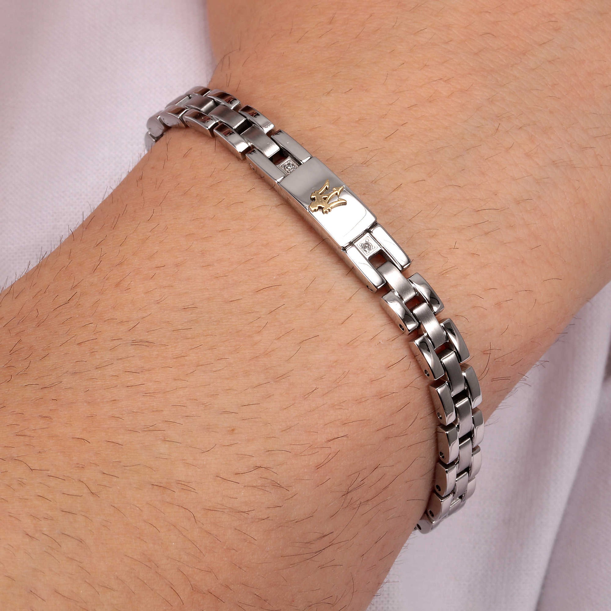 Bracciale uomo Diamond Maserati JM221ATY04 - Arena Gioielli 