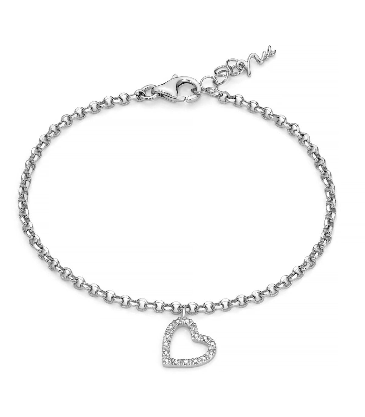 Bracciale Miluna in argento 925 Diamantissima BRD950 - Arena Gioielli 