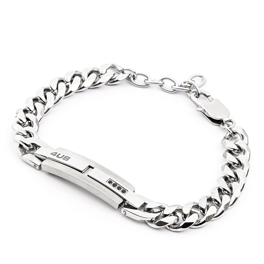 Bracciale uomo gioielli 4US Cesare Paciotti 4UBR4098 - Arena Gioielli 