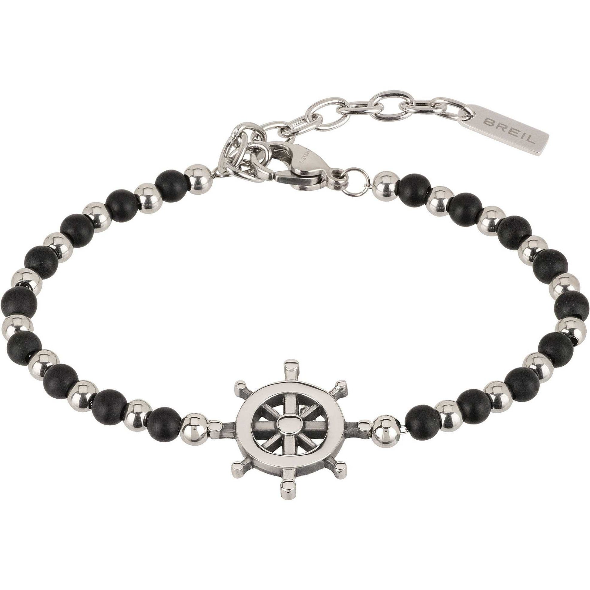 Bracciale uomo gioielli Breil Onyx - Arena Gioielli