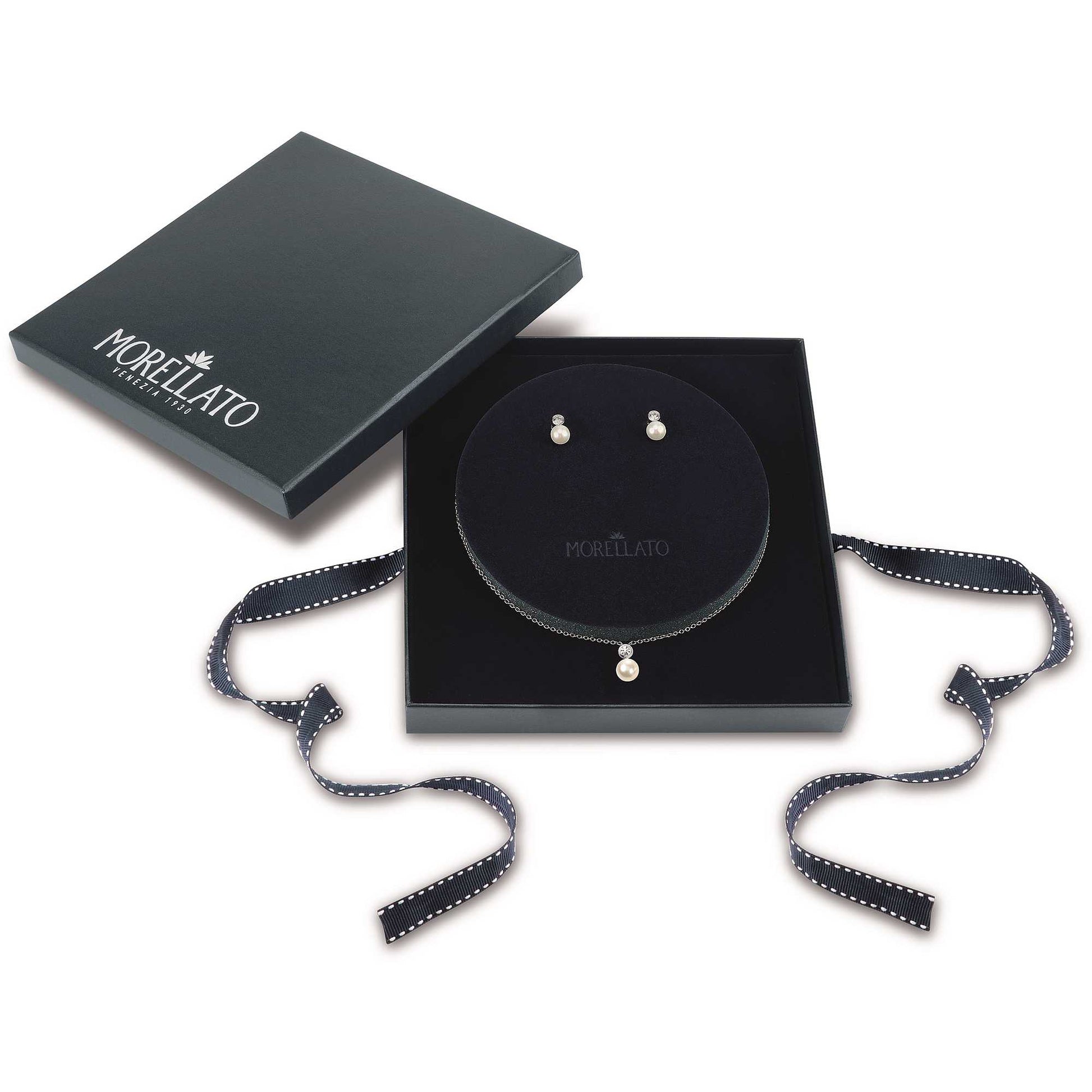 Collana e orecchini donna gioiello Morellato Essenziale SANH09 - Arena Gioielli 