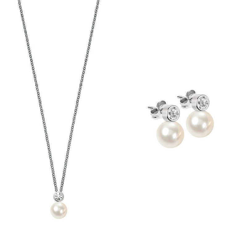 Collana e orecchini donna gioiello Morellato Essenziale SANH09 - Arena Gioielli 